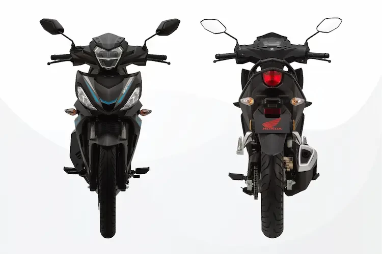 Front and Back of Honda RS150R 