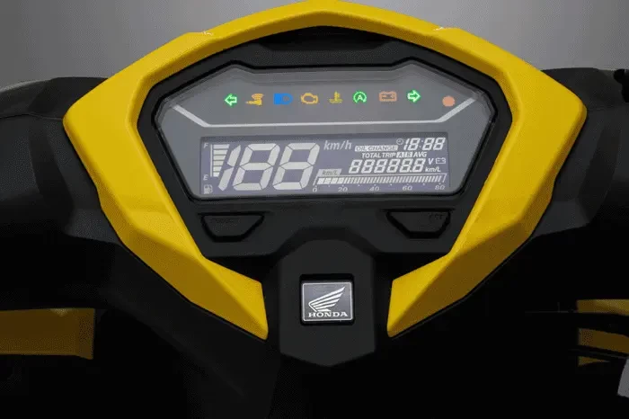 Honda Vario 125 Key Feature - Full Speedometer